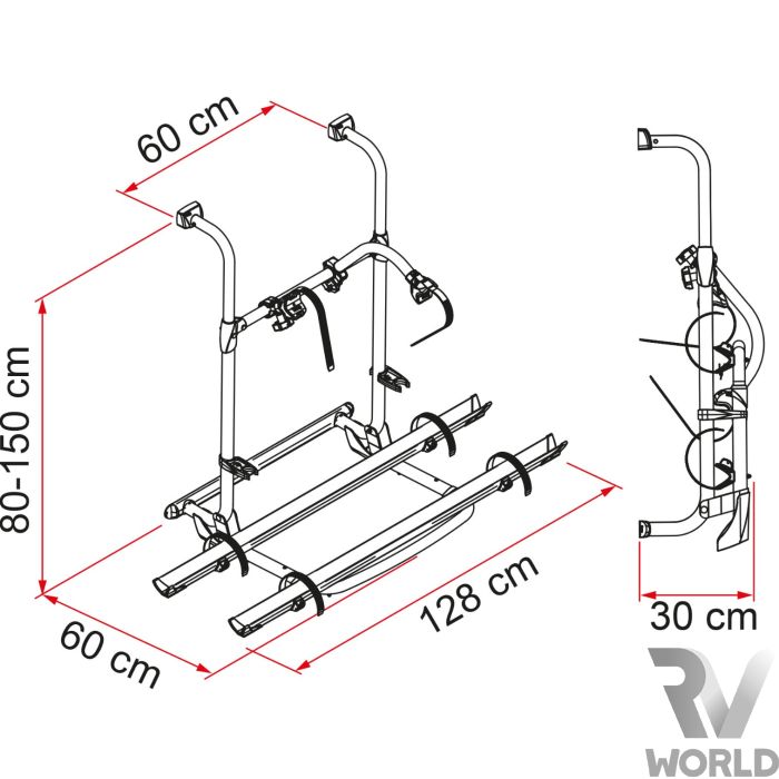 Fiamma pro best sale c bike rack