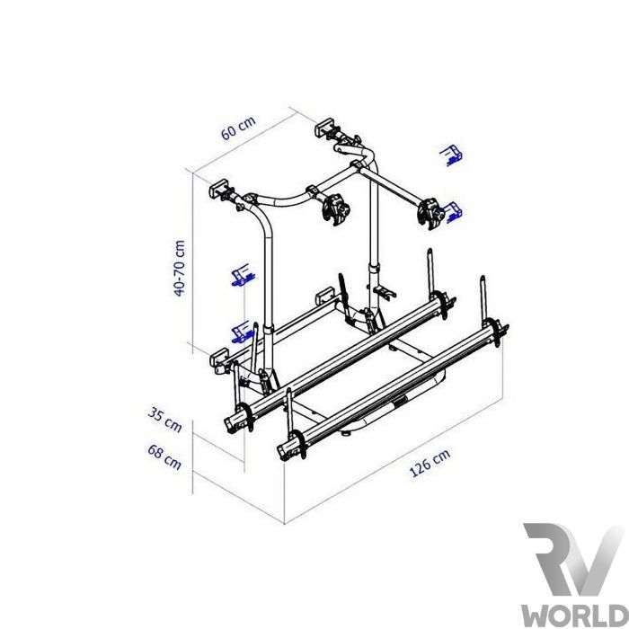 Thule Sport G2 Short Bike Rack 2 3 Bikes Shop RV World NZ