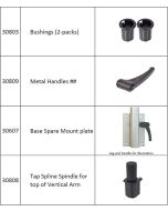 Lagun table pedestal parts