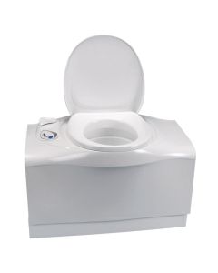 Thetford C402-C Cassette Toilet. Bench Seat With Electric Flush