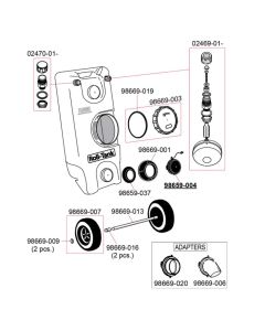 Spare Parts for Fiamma 40L Roll Tanks